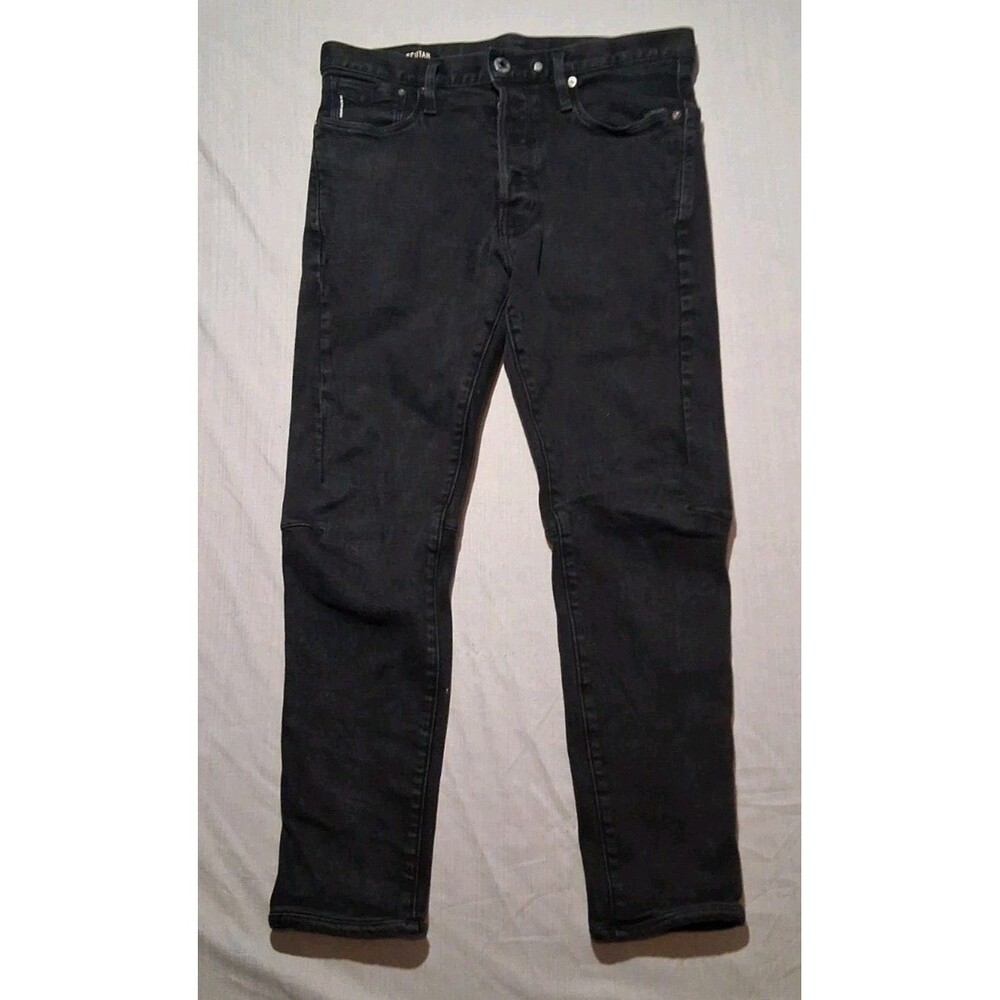 G-Star RAW Scutar 3D Slim Black Tapered Jeans Men’s Size 32x32 Stretch